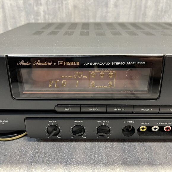 Fisher Studio Standard AV Surround Stereo Audio Component Amplifier CAV-975 - Picture 2 of 16